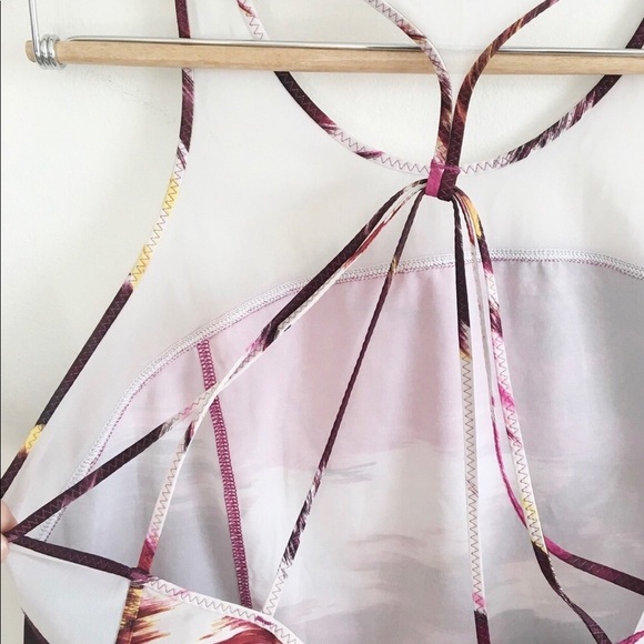 Lululemon Mesh Racerback running Tank - Picture 2 of 3